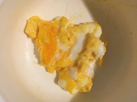 バターを使った炒り卵